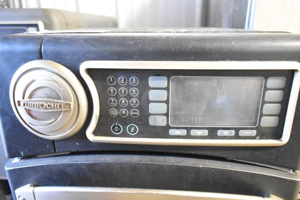 Turbochef NGO rapid cook oven, electric countertop model, shows keypad and display, used condition, 208/240V, 1 phase.