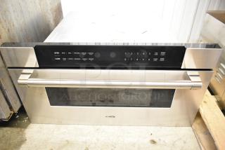 Brand new 2025 KoolMore KM-MD30-SS stainless steel 30 in. microwave drawer, 1.2 cu. ft. capacity, slight scratches.