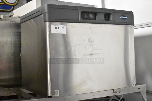 2024 Follett HMC1410WBT stainless steel ice machine on Ice-O-Matic bin, 1475 lb/day, 208-230V, 1 phase, commercial use.