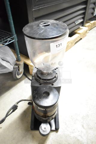 Bunn ES-1G Metal Commercial Countertop Espresso Bean Grinder. 120 Volts, 1 Phase. - Item #1227994