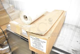 3 Various Items Including Hobart Metal Pieces and Roll of Material. 3 Times Your Bid! - Item #1228000