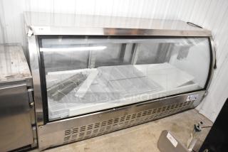 2024 Avantco 178DLC82HCS Stainless Steel Commercial Deli Display Case Merchandiser. 115 Volts, 1 Phase. - Item #1228001