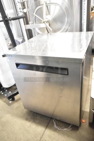 2016 Delfield 406P-STAR2 stainless steel undercounter cooler, single door, 115V, used condition.