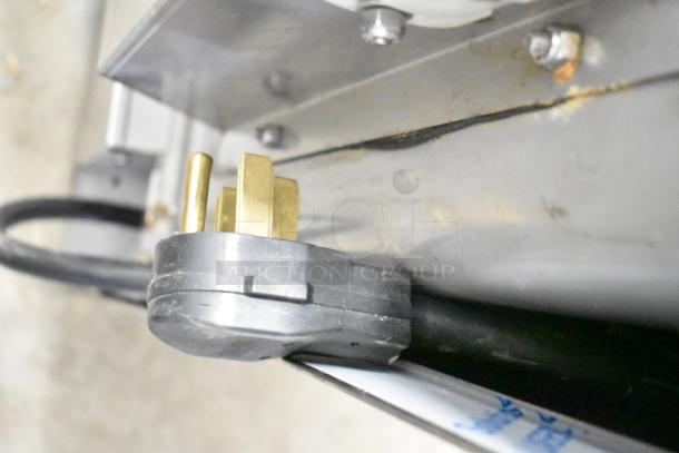 2019 Hobart LXER stainless steel undercounter dishwasher plug. 120/208-240V, 1 phase, commercial use.