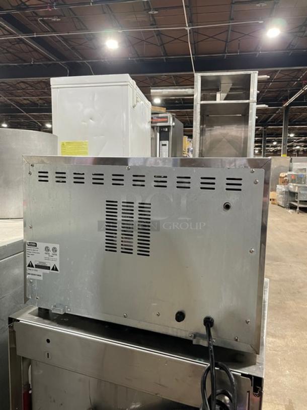 Kitma KMCC50 commercial stainless steel half-size convection oven, 2020 model, on legs, excellent condition, 120V.