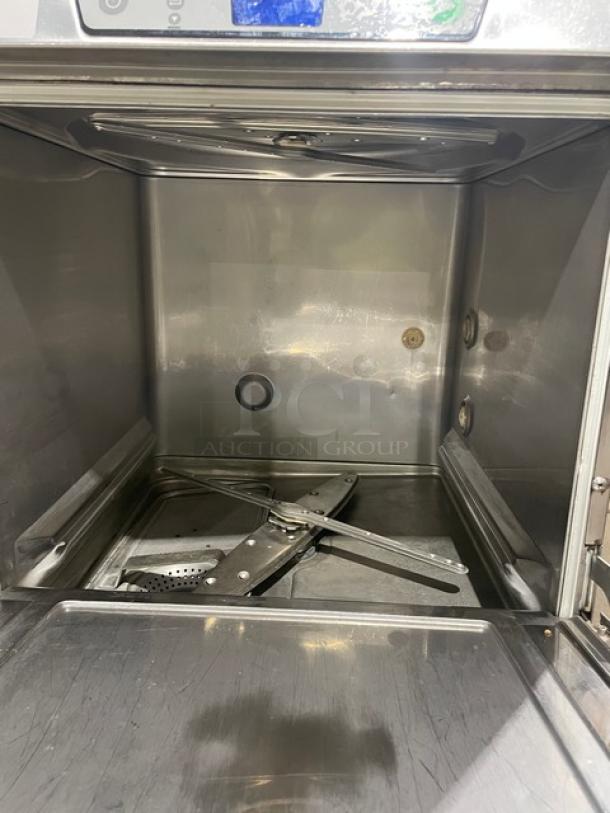 Hobart LXEH commercial stainless steel dishwasher, high temperature, Energy Star certified, undercounter model, new body style.