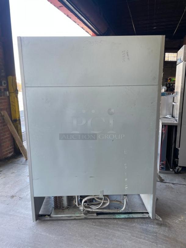 Beverage-Air KF48-1AS stainless steel 2-door reach-in freezer, Energy Star certified, poly coated wire rack, 115V.