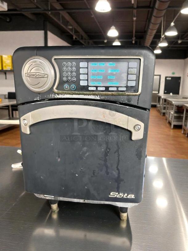 TurboChef SOTA NGO high-speed oven in outstanding condition, 208/240V, fully tested, with digital controls and branding.