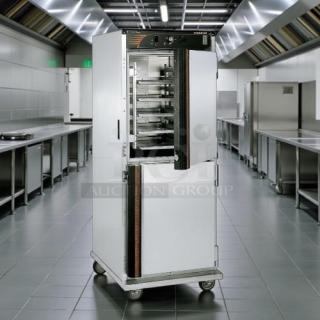 Exceptional condition Cres Cor H-138-1834C insulated holding cabinet, solid Dutch doors, fully tested, 120V.