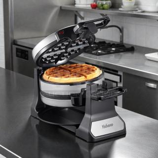 Yabano SW-2090B Belgian waffle maker, double rotating iron, 115v, in amazing condition, tested and working.