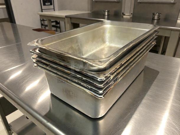Vollrath 30062 Super Pan V® full-size steam table pan, 6" deep, stainless steel, excellent condition, fully tested.