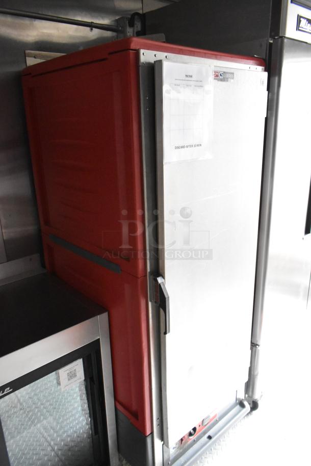 Fully equipped Wendy's fast food trailer, featuring commercial grade appliances like CaptiveAire hood and Taylor grill.