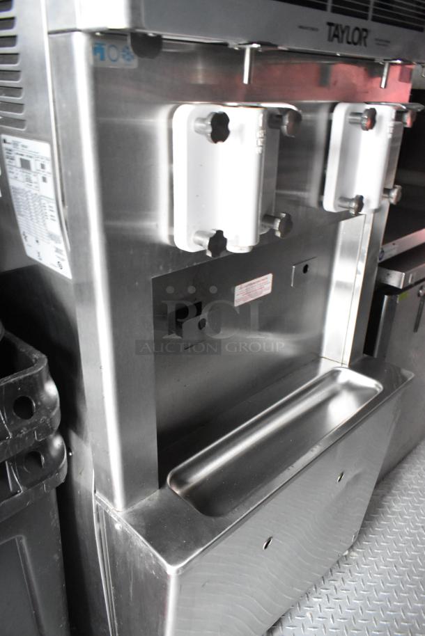 Commercial Taylor Milkshake Machine, stainless steel, in a 28' Wendy's fast food trailer. Equipped and ready for use.
