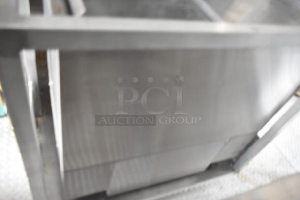 Rock Solid Cargo 24' mobile kitchen trailer, stainless steel interior, commercial-grade equipment. Suitable for fast food service.