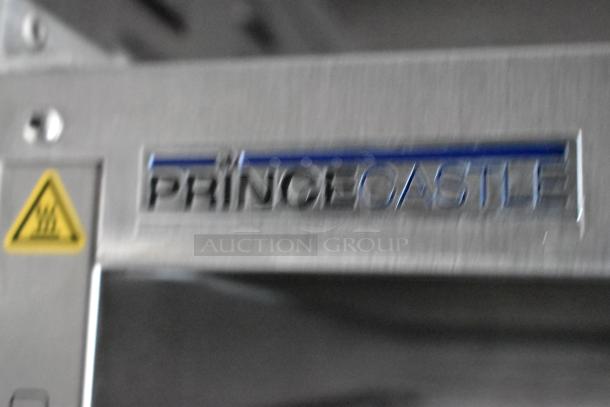 Prince Castle equipment in Rock Solid Cargo trailer, highlighting commercial-grade fixtures, perfect for fast food service.