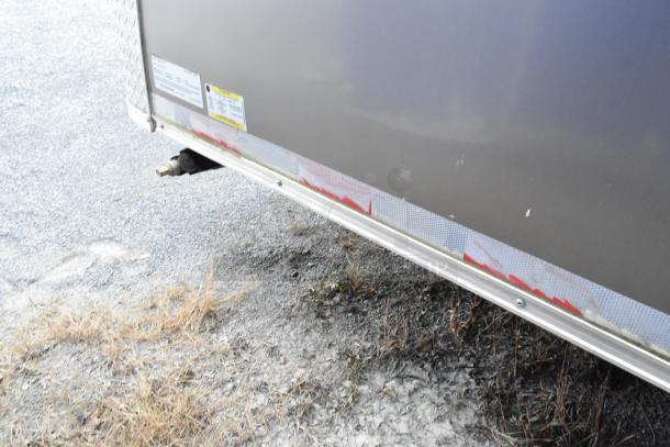 New 2021 Nationwide 24' Food Trailer exterior view, equipped with commercial-grade appliances. Clear title included.