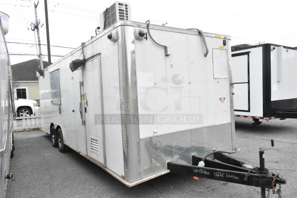 Brand new 2019 Stuff4less 24' food trailer, unbranded shell. Features sinks, AC, ready for appliances. Clear title.