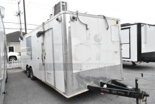 Brand new 2019 Stuff4less 24' food trailer, unbranded shell. Features sinks, AC, ready for appliances. Clear title.