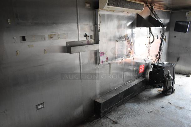 Brand new 2019 Stuff4less 24' unbranded shell food trailer. Features sinks, AC, and outlets. Ready for equipment installation.