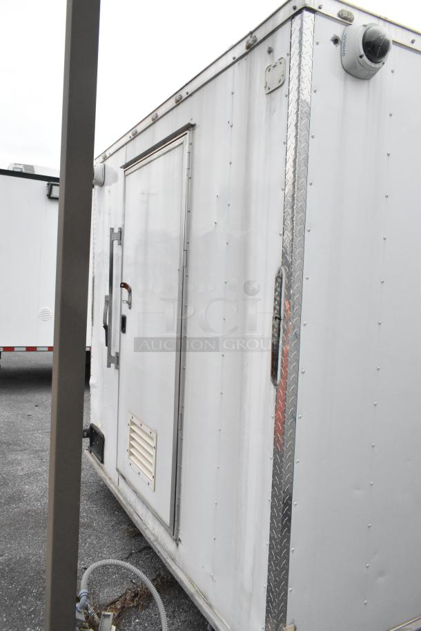 Brand new Stuff4less 24' unbranded shell food trailer, ready for equipment. Comes with sinks, air conditioner, clear title.