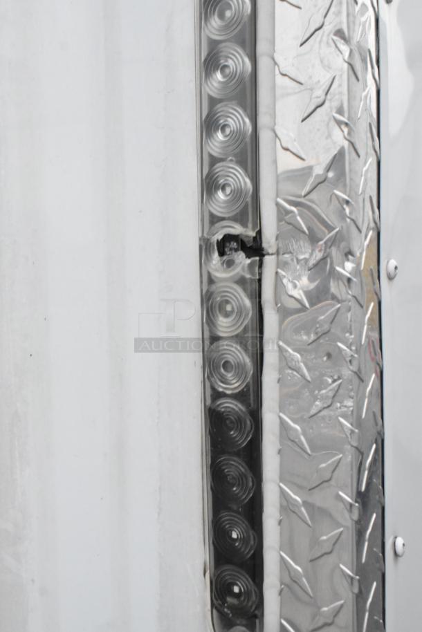 24' Stuff4less food trailer exterior with LED light strip and diamond plate detail. New in 2019, clear title.