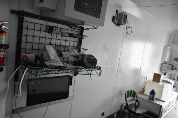 BRAND NEW 2020 SDG 20' Unbranded Shell Food Trailer, equipped with hand sink, mop sink; ready for equipment. Clear title.