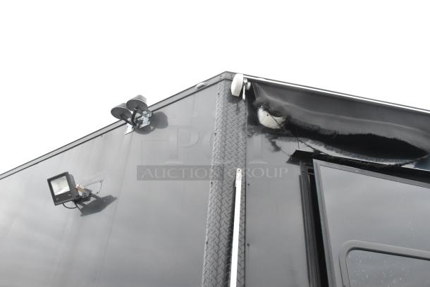 New 2020 SDG 20' unbranded shell food trailer. Features include hand sink, mop sink. Clear title. Exterior view shown.