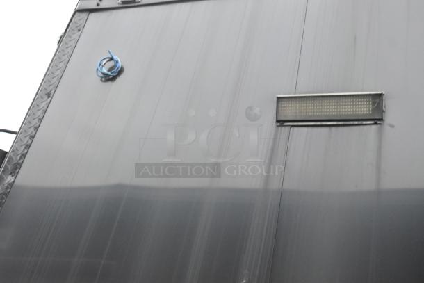 BRAND NEW 2020 SDG 20' unbranded food trailer exterior. Ready to be outfitted, featuring hand and mop sinks. Clear title included.