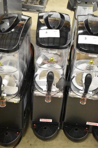 Brand new 2025 Galaxy 177GSM3 commercial granita machine, 3-gallon capacity, 120V, pourover model. Scratch and dent condition.