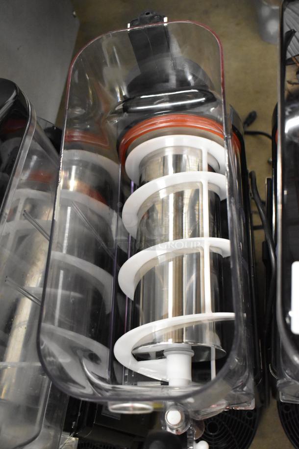 Brand new Galaxy 177GSM1 metal countertop beverage machine for granita/slushy, 3-gallon, 120V, minor scratches.