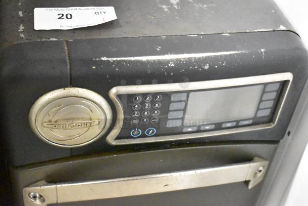 Turbochef NGO countertop electric rapid cook oven, model NGO. Features digital controls, shows wear. 208/240 volts, 1 phase.
