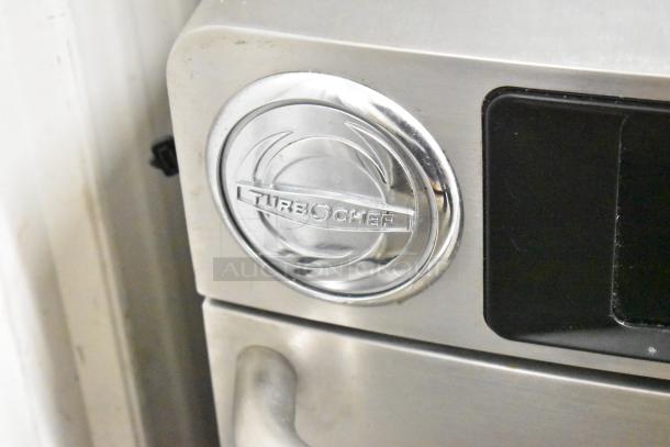 Turbochef Encore 2 stainless steel rapid cook oven, commercial countertop model, electric, 208/240V, 1-phase, visible logo.