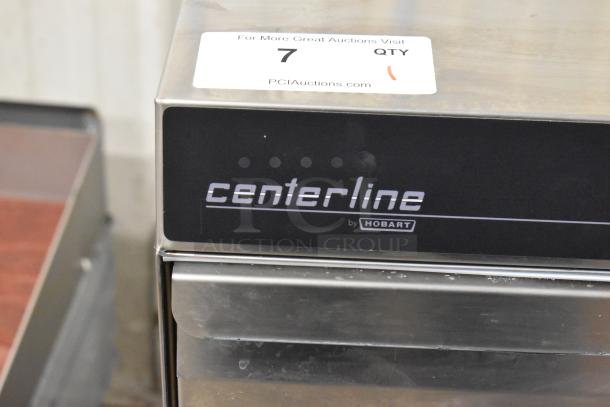 BRAND NEW 2025 Hobart Centerline CUH undercounter dishwasher, stainless steel, 208/240V, scratch and dent condition.