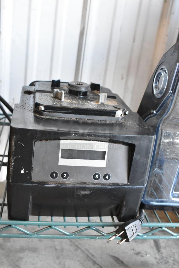 2022 Vita-Mix VM0145 commercial blender base, black, countertop model "The Quiet One," 120 volts, used condition.