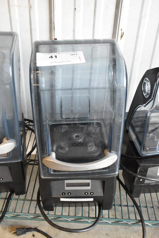 2019 Vita-Mix VM0145 The Quiet One blender base with sound enclosure. Good condition, 120V, 1 phase, countertop model.