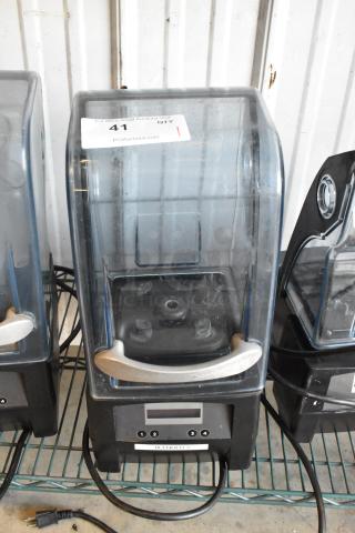 2019 Vita-Mix VM0145 The Quiet One blender base with sound enclosure. Good condition, 120V, 1 phase, countertop model.