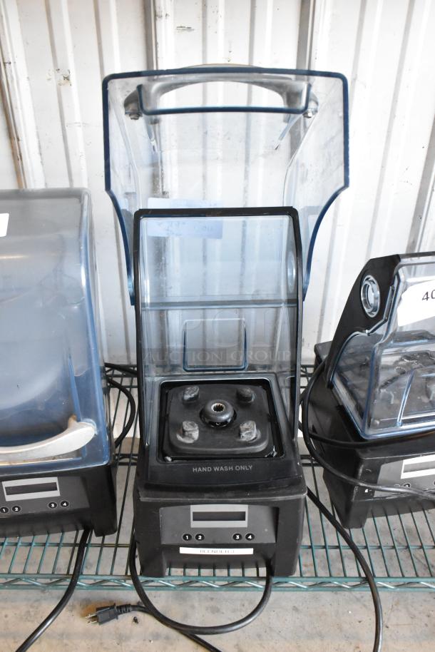 2019 Vita-Mix VM0145 The Quiet One Blender Base with sound enclosure, black, countertop model, 120V, 1 phase.