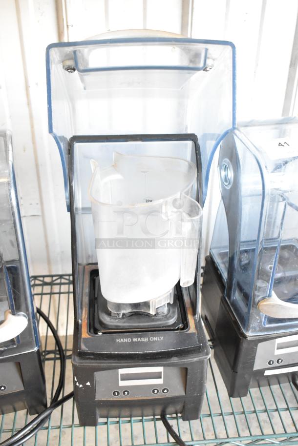 2021 Vita-Mix VM0145 Quiet One Blender with sound enclosure and pitcher. Commercial-grade, metal base, 120V, 1 Phase.