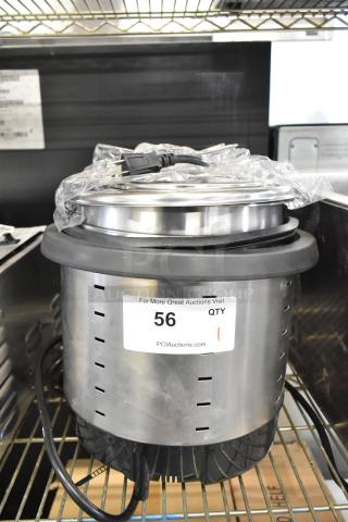 BRAND NEW SCRATCH AND DENT! 2025 Vollrath 74701D Mirage Stainless Steel Commercial Countertop  7 Qt. Silver Drop-In Induction Rethermalizer  120 Volts, 1 Phase. - Item #1228697