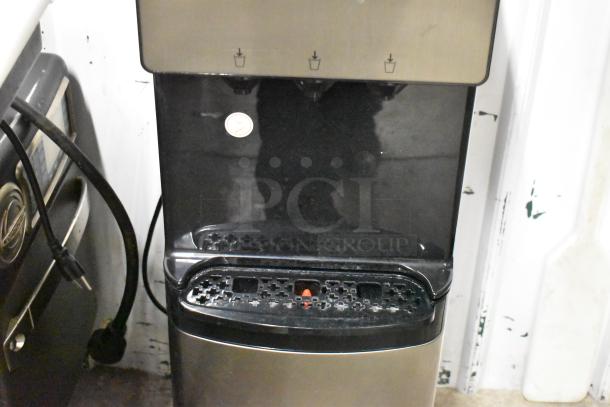 Avalon A5BOTTLELESS water cooler dispenser, self-cleaning, black, with dispensers and drip tray, 115 volts, 1 phase.