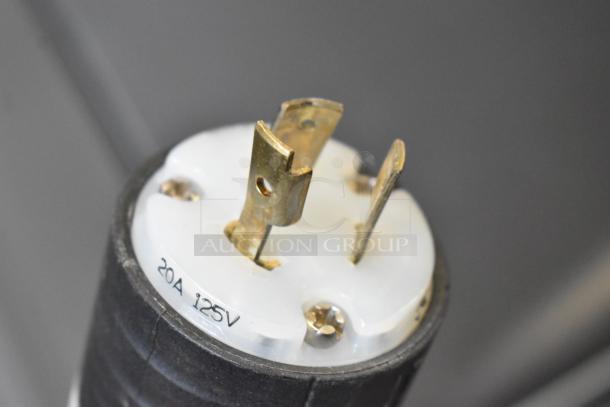 Plug indicating 20A, 125V connection for Manitowoc IY0524A-161 Ice Machine. Essential for commercial setup.