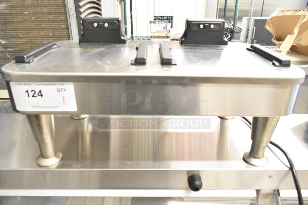 2020 Bunn 2SH STAND stainless steel double server stand; commercial countertop model. 120V, 1 phase, excellent condition.