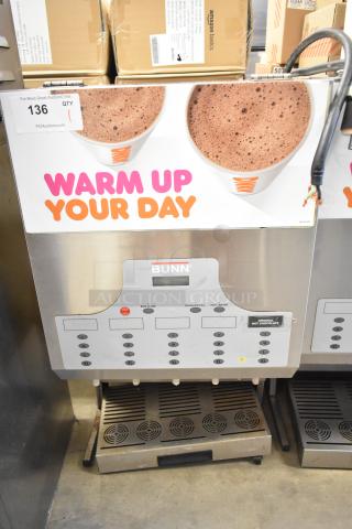 Bunn IMIX-5 Stainless Steel Commercial Countertop Cappuccino Machine. 120/208-240 Volts, 1 Phase. - Item #1228931