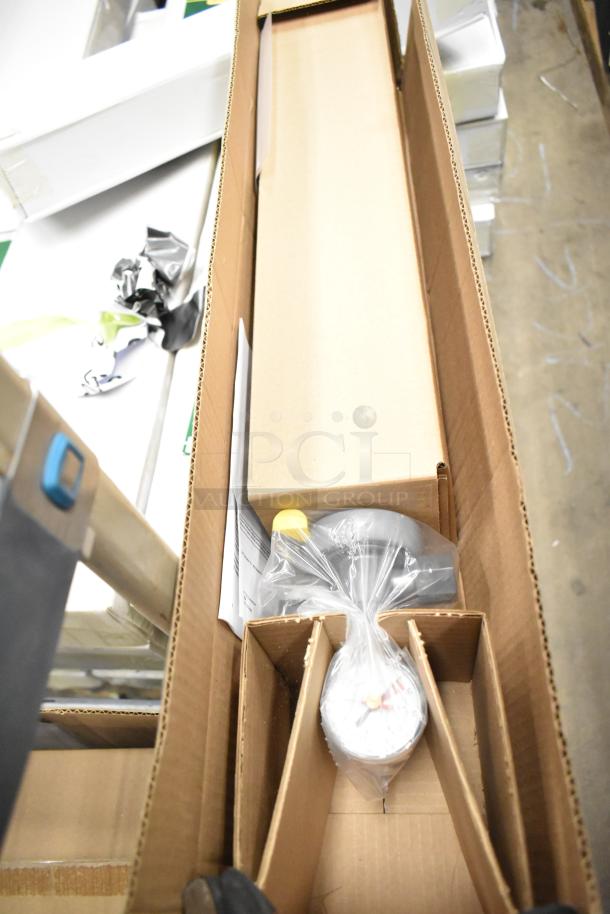 2 brand new Rational 5625803 R195-CL water filters in scratch and dent boxes, sealed in plastic, with instructions.