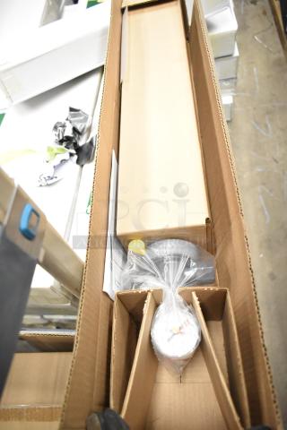 2 brand new Rational 5625803 R195-CL water filters in scratch and dent boxes, sealed in plastic, with instructions.