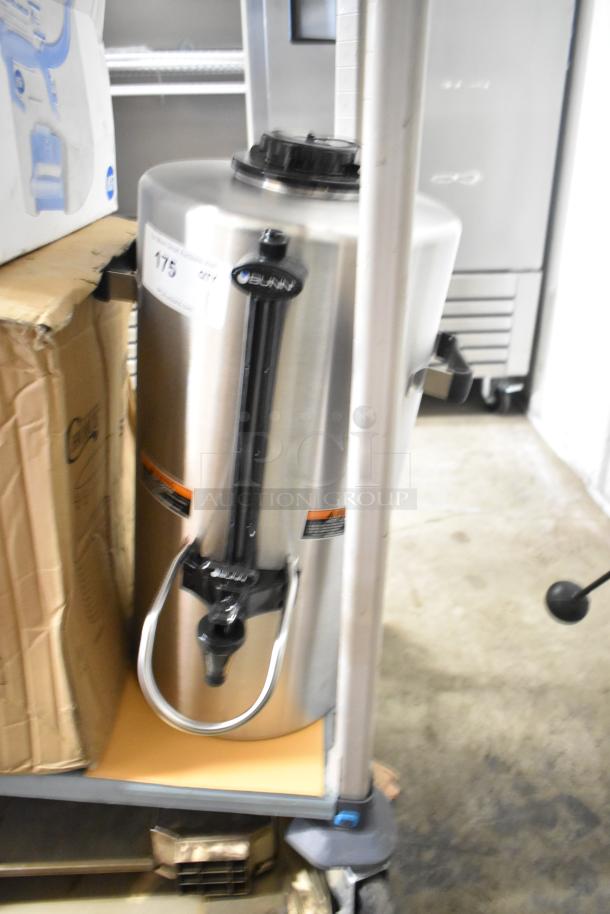 Bunn TITAN TF SERVER 39400.0001, 3-gallon insulated server for Bunn 39200.0000 Titan Dual Brewer, stainless steel, good condition.