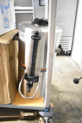 Bunn TITAN TF SERVER 39400.0001, 3-gallon insulated server for Bunn 39200.0000 Titan Dual Brewer, stainless steel, good condition.