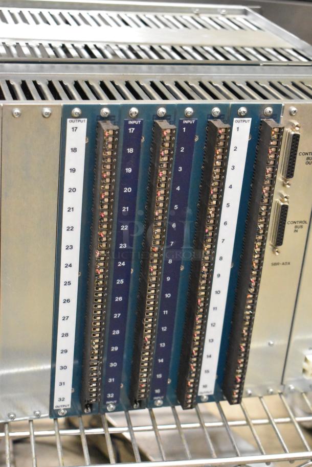 Sigma Electronics ADF-64A unit with input-output terminals, clean condition, labeled connections for control bus integration.