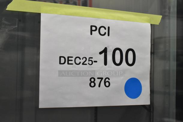 Brand new 2025 Avantco 178GDC12FHCB 27" freezer, swing glass door, LED lighting, poly racks, customizable black, 115V, 1 phase.