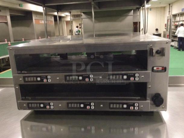 Carter-Hoffmann H2125-2T commercial hot holding drawer, exceptional condition, 120V, dual compartments, working.